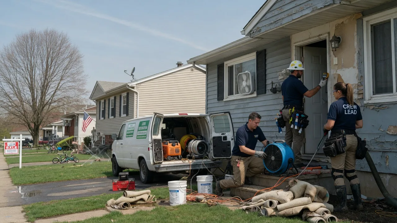 Flood Cleanup in Ridley Park, PA near me